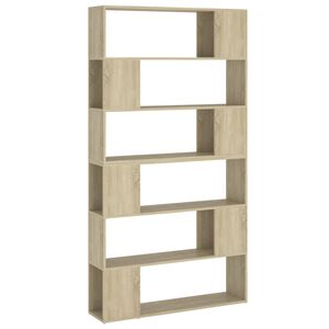 vidaXL Biblioth&egrave;que/S&eacute;parateur de pi&egrave;ce Ch&ecirc;ne Sonoma 100x24x188 cm