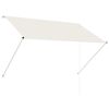 vidaXL Auvent r&eacute;tractable 200x150 cm Cr&egrave;me