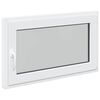 vidaXL Couleur int&eacute;rieure de la fen&ecirc;tre de sous-sol blanche RISOR