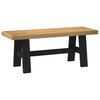 vidaXL Banc de salle &agrave; manger NOAIN 120 x 41 x 45 cm Pin massif