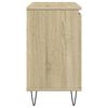 vidaXL Armoire de bain chêne sonoma 58x33x60 cm bois d'ingénierie