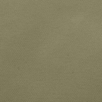 vidaXL Voile de parasol tissu oxford rectangulaire 2x3,5 m beige