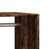 vidaXL Garde-robe ch&ecirc;ne fum&eacute; 77x48x102 cm bois d'ing&eacute;nierie