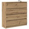 vidaXL Buffet ch&ecirc;ne artisanal 100x35x99 cm bois d'ing&eacute;nierie