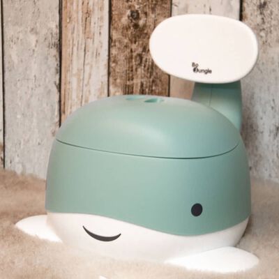 Bo Jungle Pot de toilette B-Whale Bleu pastel