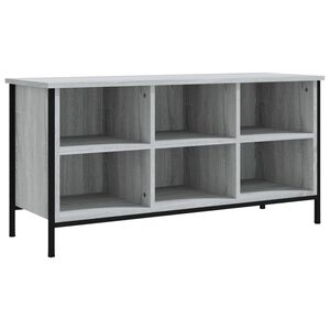 vidaXL Cabinet &agrave; chaussures Sonoma gris