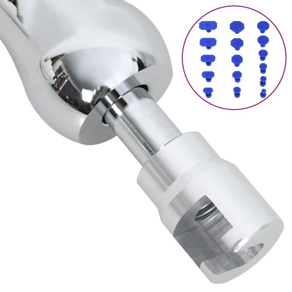 vidaXL Kit de débosselage pour débosselage sans peinture 19 pcs