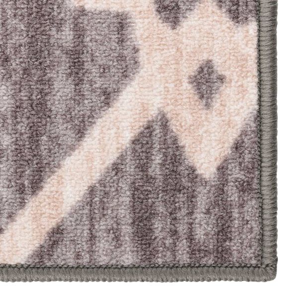 vidaXL Tapis de couloir Marron 80x150 cm