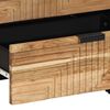 vidaXL Cabinet de chevet Marron 50 x 33 x 62 cm Bois d'acacia massif