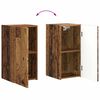 vidaXL Ensemble de meuble TV mural 4 pcs Bois ancien Bois d'ing&eacute;nierie