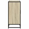 vidaXL Buffet ch&ecirc;ne sonoma 92x35x76 cm bois d'ing&eacute;nierie