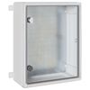 vidaXL Armoire de contr&ocirc;le Gris 47 x 24 x 50 cm Plastic ABS