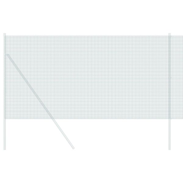 vidaXL Cl&ocirc;ture en fil soud&eacute; Vert 1.2 x 50 m