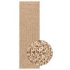 vidaXL Tapis ZIZUR 80x250 cm aspect de jute int&eacute;rieur et ext&eacute;rieur