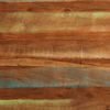 vidaXL Table &agrave; manger 110x55x78 cm bois massif de r&eacute;cup&eacute;ration