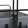 vidaXL Chariot &agrave; Main Pliable Gris 89 x 63 x 96 cm