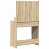 vidaXL Table de Toilette avec tiroir Ch&ecirc;ne Sonoma 79 x 41 x 135 cm