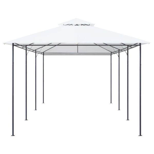 vidaXL Belvédère 600x298x270 cm Blanc 180 g/m²