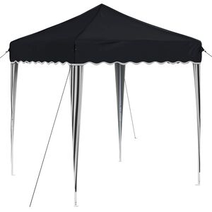 vidaXL Tente de f&ecirc;te pop-up 195 x 195 x 245 cm Anthracite Tissu Oxford
