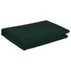 vidaXL Tissu de Table Rectangulaire Vert fonc&eacute; 140 x 160 cm