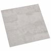 vidaXL Lattes de rev&ecirc;tement de sol autocollantes Blanc et Gris