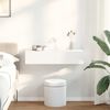 vidaXL &Eacute;tag&egrave;re murale avec tiroirs blanc 80x33x17 cm bois d'ing&eacute;nierie