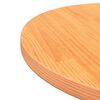 vidaXL Dessus de table rond cire marron &Oslash;50x2,5 cm bois de pin massif