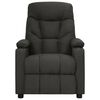 vidaXL Fauteuil électrique de massage Noir Tissu