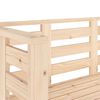 vidaXL Banc de jardin 111,5x53x71 cm bois massif de pin
