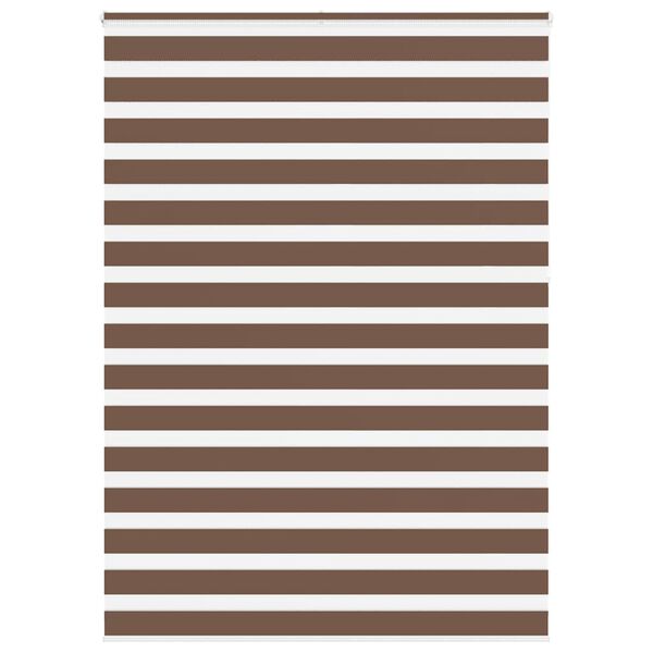 vidaXL Store z&egrave;bre marron 165x230cm largeur du tissu 160,9cm polyester