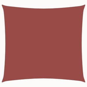 vidaXL Voile de parasol tissu oxford carr&eacute; 6x6 m terre cuite