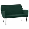 vidaXL Banc Vert fonc&eacute; 108x79x79 cm Velours