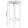 vidaXL Ensemble de bar de jardin 5 pcs bois d'acacia solide