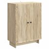 vidaXL Buffet Ch&ecirc;ne Sonoma 66 x 34,5 x 90 cm Bois d'ing&eacute;nierie