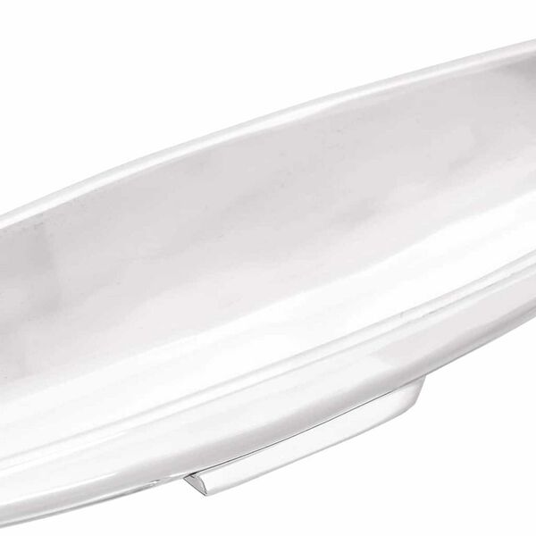 vidaXL Corbeille de fruits Argent 54 x 9 x 10 cm Aluminium