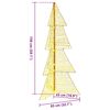 vidaXL Sapin de No&euml;l avec 160 LED Blanc chaud 150 cm PET