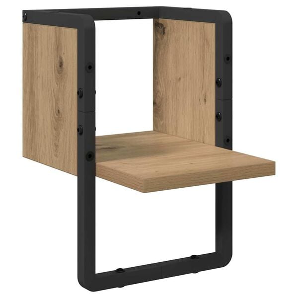 vidaXL &Eacute;tag&egrave;re Murale Ch&ecirc;ne artisan 20 x 25 x 30 cm Bois d'ing&eacute;nierie