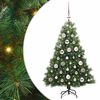 vidaXL Sapin de No&euml;l artificiel Vert 120 cm PE et PVC