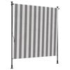 vidaXL Store Roulant Ext&eacute;rieur Anthracite et blanc 100 x 270 cm