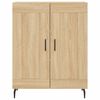 vidaXL Buffet haut Ch&ecirc;ne sonoma 69,5x34x180 cm Bois d'ing&eacute;nierie