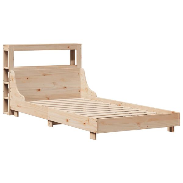 vidaXL Cadre de lit sans matelas 90x200 cm bois de pin massif