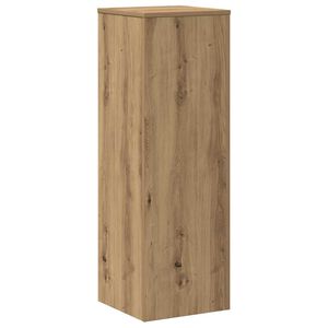vidaXL Support pour plantes 33x33x100 cm bois d'ing&eacute;nierie