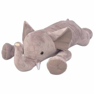 vidaXL &Eacute;l&eacute;phant jouet en peluche XXL 95 cm