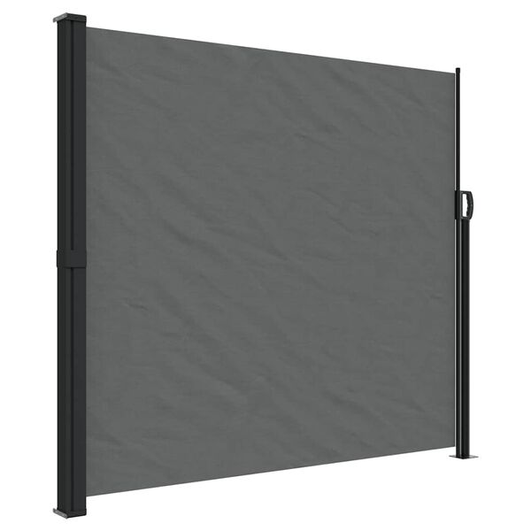 vidaXL Store lat&eacute;ral r&eacute;tractable Anthracite 180 x 300 cm
