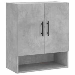vidaXL Armoire murale gris b&eacute;ton 60x31x70 cm bois d'ing&eacute;nierie
