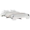 vidaXL Cadre de lit Blanc 140 x 190 cm Pin massif
