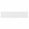 vidaXL Rideau en Dentelle Blanc 80 x 750 cm Polyester