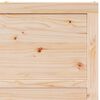 vidaXL Porte de Grange Naturel 90 x 208 cm Bois de pin massif