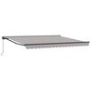 vidaXL Cadre d'auvent Gris clair 400 &times; 300 cm