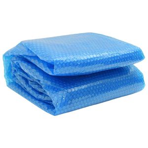 vidaXL Couverture de piscine Bleu 356 cm PE